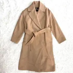 【美品】ZARA×MANTECO ベルテッドコート チェスターコート ベージュ系