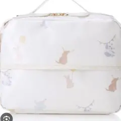 ジェラートピケ ハローベイビー　アニマル柄オムツポーチ おむつポーチ　ピンク