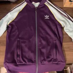 e*a様 adidas original トラックジャケットM 紫