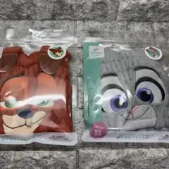 ディズニー 動物キャラクタータオル 2点セット