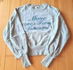 PINK-latte ロゴ スウェットトレーナー Lサイズ