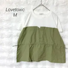 ラブトキシック Tシャツ レイヤード 重ね着風 シンプル カジュアル 春夏のサムネイル