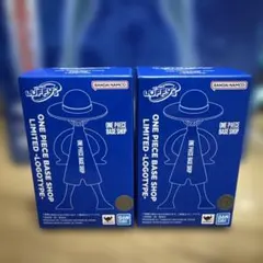 luffy's ワンピース　ベースショップ　ルフィズ　ブルー　ロゴタイプ