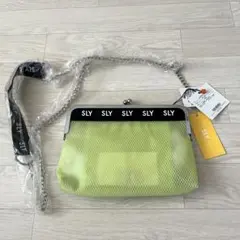 【未使用タグ付】SLY チェーン ショルダー バック 海 夏 フェス 旅行 女性