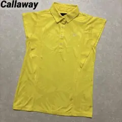 キャロウェイ★薄手ストレッチ★袖フレア★ポロシャツ【レディース サイズM】