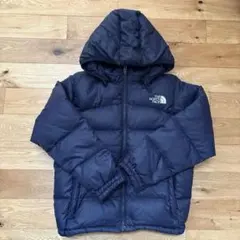 ノースフェイス　140cm ダウンジャケット　ネイビー