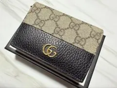 GUCCI GGマーモント 2つ折り財布 658610