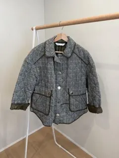 ZARA チェック柄ジャケット アウター