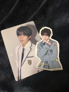 なにわ男子 HARDWORK トレカ フレークシール 長尾謙杜