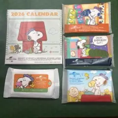 2026年スヌーピーカレンダー、セット