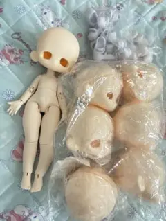 甘絨のショーウィンドウ 甜绒橱窗ドール bjd カスタム用　セット