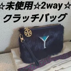 ☆未使用☆Tory Burch☆2way☆ポーチ☆クラッチバッグ☆