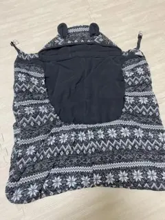 抱っこ紐カバー 防寒 ケープ フリース素材