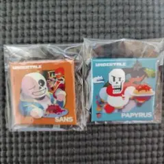 undertale 缶バッジ ゲーマー焼き ポップコーン サンズ　パピルスのサムネイル
