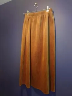 ブラウン コーデュロイ タイトスカート