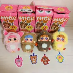 MIGO ミゴ ぬいぐるみ キーホルダー ベイビースリー babythree