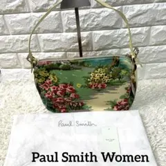 極美品✨ポールスミスウーマン 伊製 花柄 希少 ワンショルダーバッグ