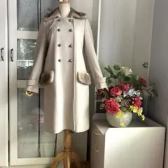 極美品！FOXEY 52万円カシミアファーコート 40 Rene foxey - メルカリ