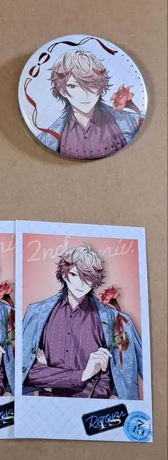 VOLTACTION ヴォルタ 2周年　セラフ・ダズルガーデン　チェキ　缶バッジ