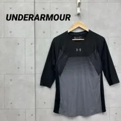 UNDERARMOUR アンダーアーマー ヒートギア Tシャツ L 黒・灰