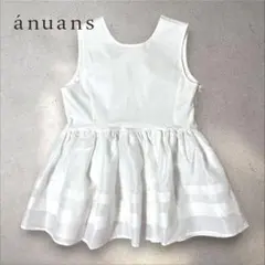 anuans カットドッキングボリュームトップス ペプラムブラウス - メルカリ
