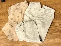 UNIQLO 西松屋　レギンスパンツ　双子　100 4点セット