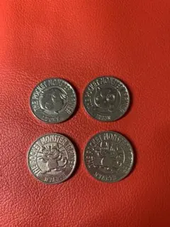 ポケモン　バトルコイン　4枚セット