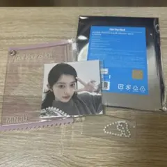 ILLIT トレカ glitter day seoul ミンジュ 直筆サイン - メルカリ