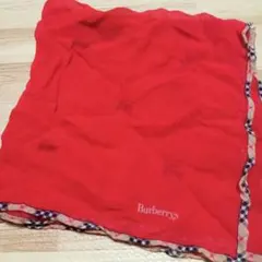 BURBERRYS シルク ハンカチ スカーフ