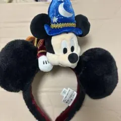 ミッキー　魔法使いの弟子　ぬいぐるみ　カチューシャ　香港ディズニー