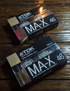 TDK MA-X46 メタルカセットテープ 2本パック 未開封新品 - メルカリ