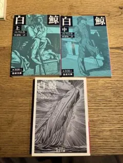 白鯨 上・中・下セット(全巻) メルヴィル作