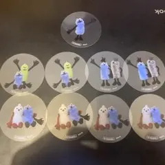 スシロー×パペットスンスンコラボ　『みんなでスシロー』　クリアピック