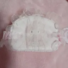 My Melody レディマイメロディ ポーチ レース ホワイト リボン