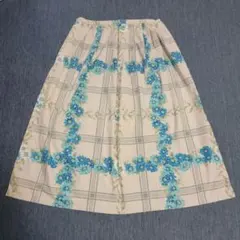 SUPER HAKKA 花柄 フレアスカートのサムネイル