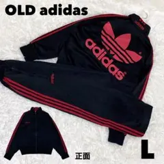 極美品 OLD adidas アディダス トラックジャケット ジャージ 上下 Lのサムネイル