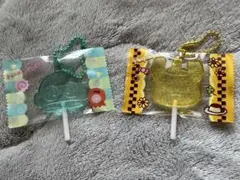 サンリオ カラフルキャンディーチャームズグミ　ハンギョドン　ポムポムプリン