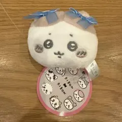ちいかわ　はちわれ　ミニがまぐち　〜リボン〜　ぬいぐるみがま口