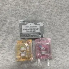 サンリオパッケージミニチュア　マイメロディ、コロコロクリリン2種セット