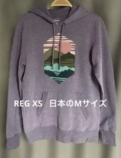 L.L.Bean プリントパーカー レディースREG XS（日本のMサイズです）