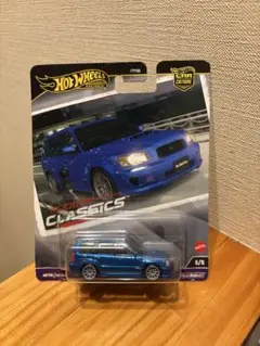 ホットウィールモダンクラシックスSUBARUスバルフォレスターSTIブルーのサムネイル