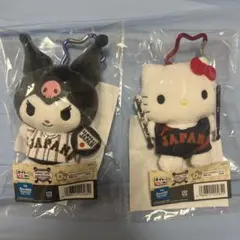 タイトーくじ 侍ジャパン×サンリオキャラクターズ D賞 カラビナ付
