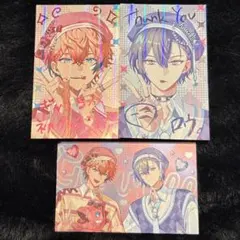 にじさんじ 赤城ウェン 小柳ロウ ぎゃうるふ チェキ風カード