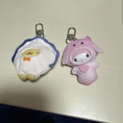 サンリオ　ちびっとも　みずのいきもの　ポムポムプリン　マイメロ