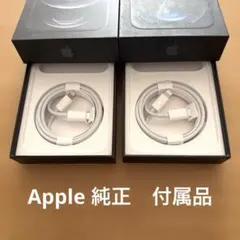 Apple 正規品iPhone ライトニングケーブル 充電 純正品　２本セット