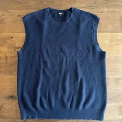 UNIQLO クルーネック　ベスト　オーバーサイズ
