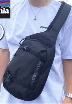 パタゴニア　patagonia アトム　スリング　8L 美品　ブラック