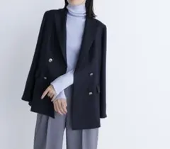 natural beauty basic ダブルブレストボクシージャケットⅡ