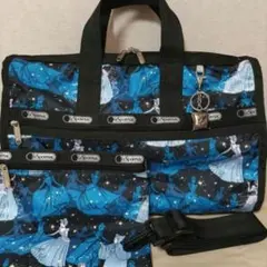 レア・未使用 レスポートサック シンデレラ ボストンバッグ ディズニー 廃盤