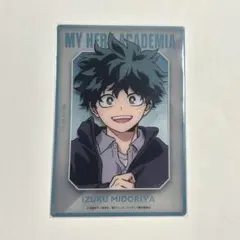 ヒロアカ 緑谷出久 クリアアートカード